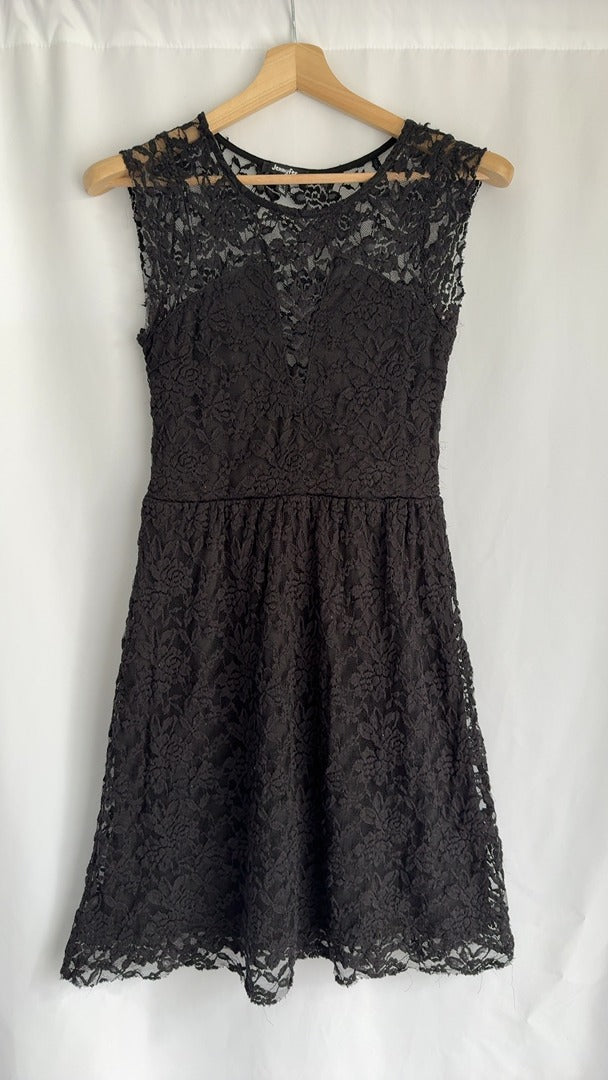 Robe Jennyfer - L - Noir - dentelle