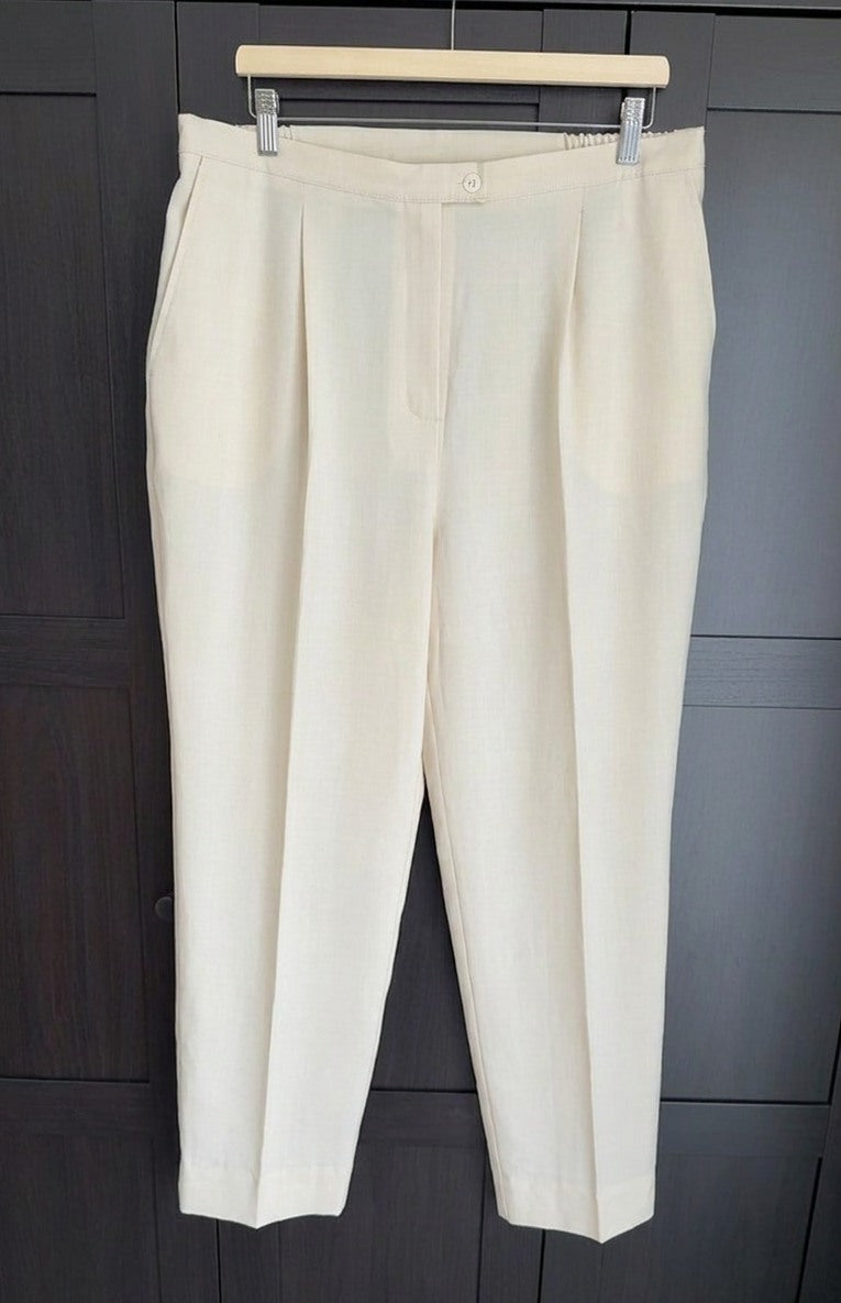 Pantalon large Afibel - Fr 50 - Beige - Très bon état