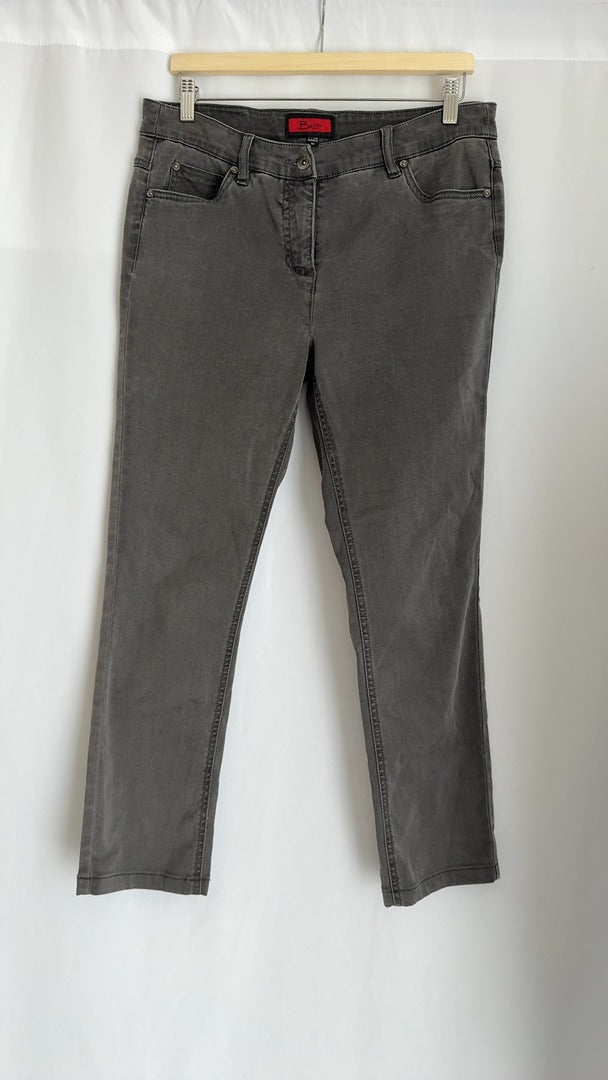 Pantalon slim Bx Jeans - Fr 40 - gris