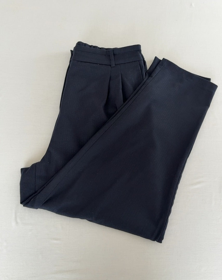 Pantalon Promod - 46 - Bleu marine -