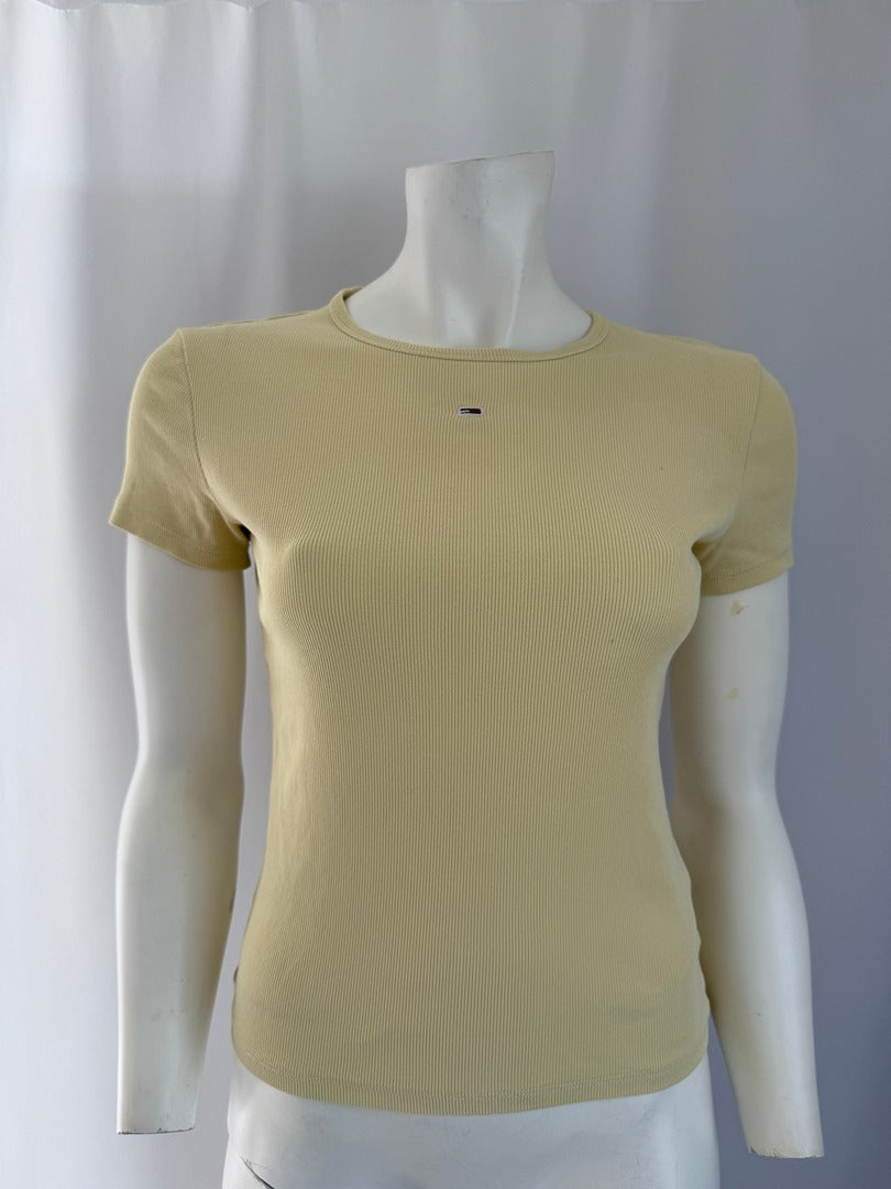 T-shirt Tommy Jeans - M - Jaune -