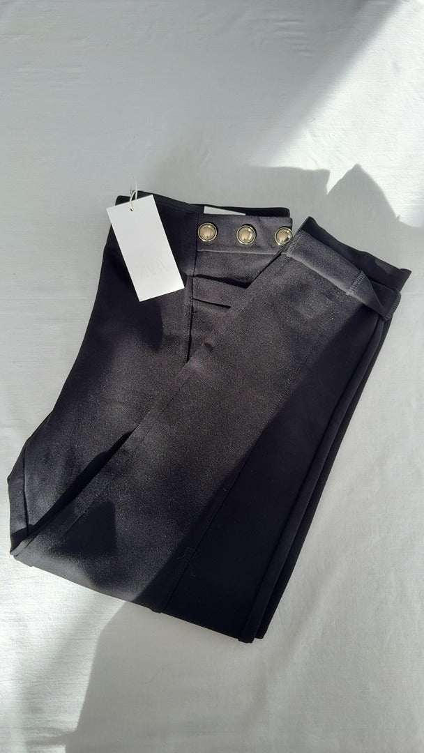 Pantalon slim Zara - Xl - Noir