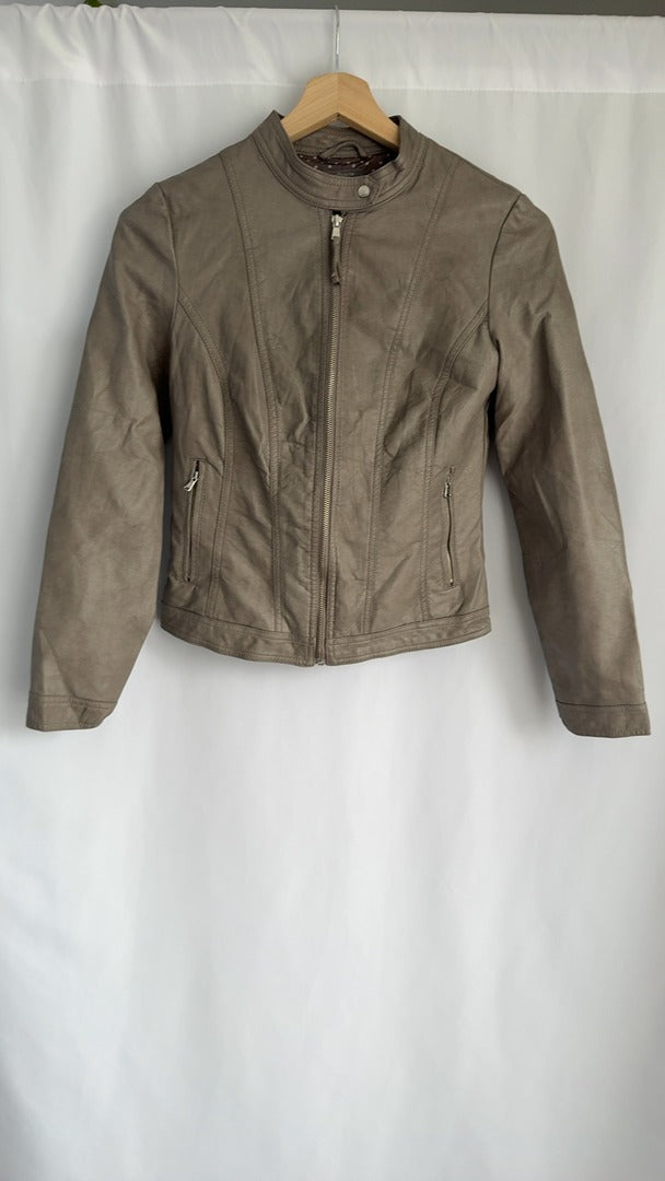 Veste similicuir Cache Cache - 36 - Gris