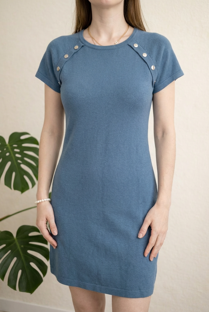 Robe Teddy Smith - Xs - bleu -