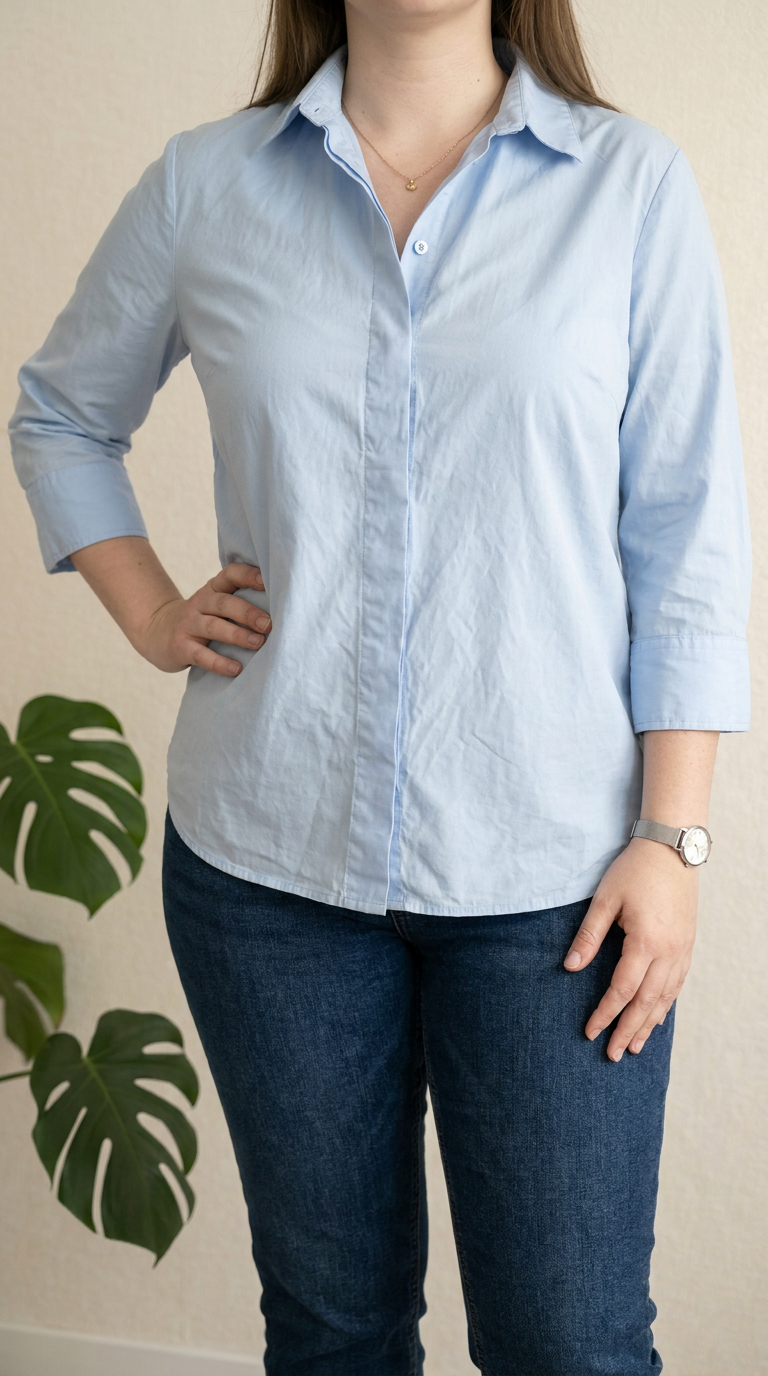 Chemise Zara - Xl - Bleu -