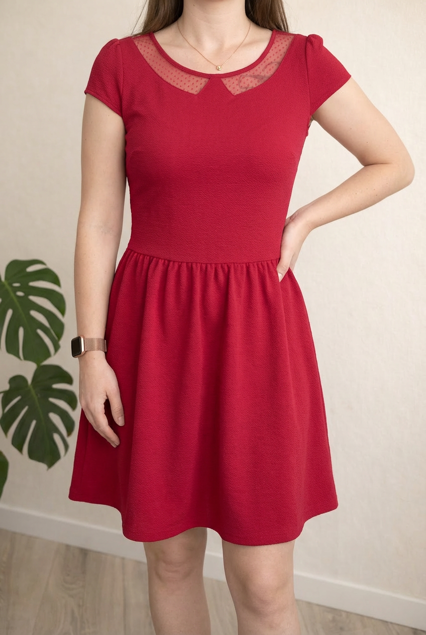 Robe Naf Naf - M - Rouge -