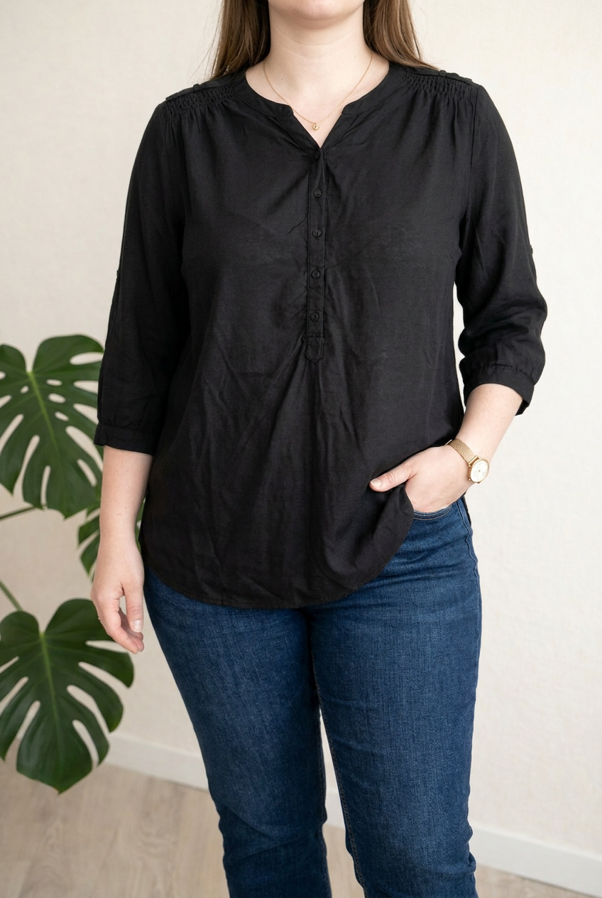 Blouse Ms Mode - 44 - Noir -