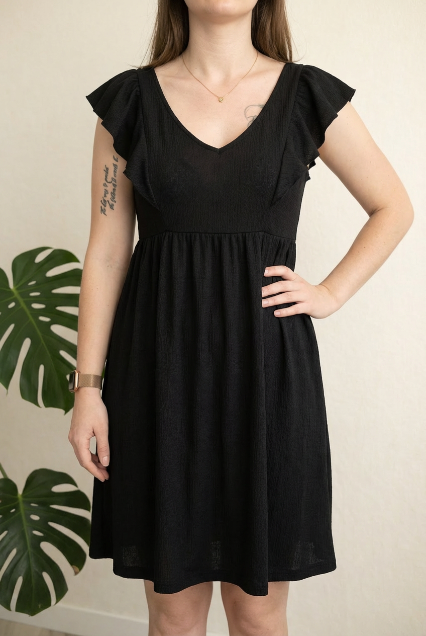 Robe courte Promod - M - Noir -