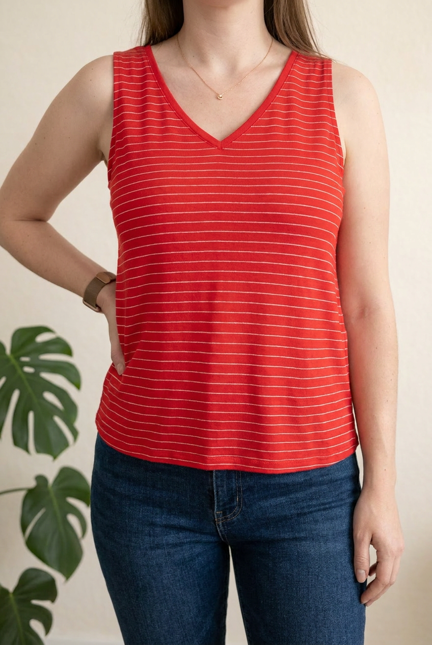 Débardeur Only - L - Rouge -