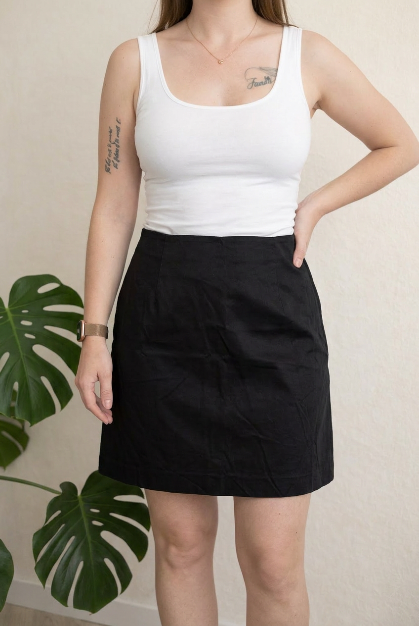Mini-jupe Esprit - 36 - Noir -