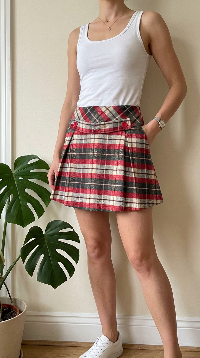 Jupe fille Alouette - 14 years / 164 cm - Rouge -