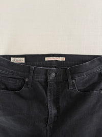 Jean Mile High Super Skinny Levi's - 38 - Noir