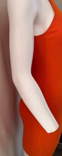 Robe Mini Mng - M - Orange - Neuve