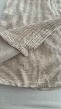 Jupe velours Promod - 36 - Beige -