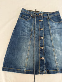 Jupe en jean Milla- 36 - Bleu -