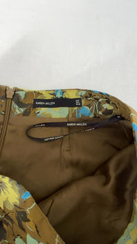 Jupe Karen Millen - 36 - Kaki - Florale