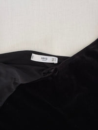 Débardeur Mango en velours - M - Noir -
