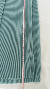 Pantalon large plissé Zara - S - Vert