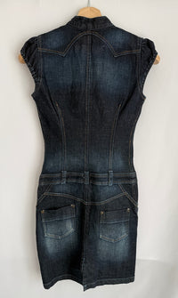 Robe en jean Trf - S - Bleu