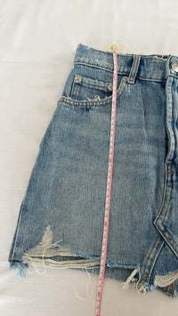 Jupe en jean Zara - 34 - Bleu -