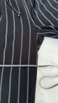 Pantalon large Jdy - M - Noir - à rayures