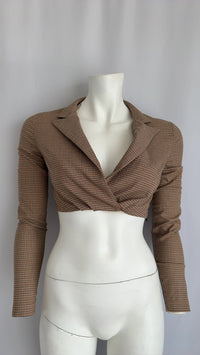 Blazer court Zara - S - Marron -