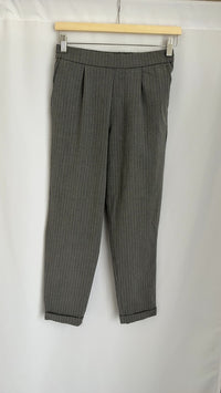 Pantalon carotte Pull & Bear - S - Gris