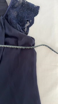 Robe Naf Naf - 36 - Navy - Dentelle