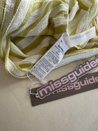 Robe Longue Missguided - S - Blanc Et verte