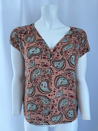 Blouse Camaïeu - M - Rose - Paisley