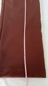 Pantalon large Stradivarius - 34 - Marron -