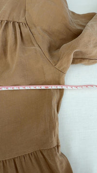 Robe courte Zara - L - Marron clair