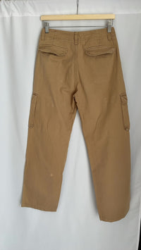 Pantalon cargo Stradivarius - 36 - mmaron/beige