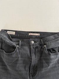 Jean Mile High Super Skinny Levi's - 38 - Gris