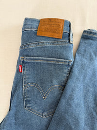 Jean Levi's Mile High Super Skinny - 34 - Bleu clair