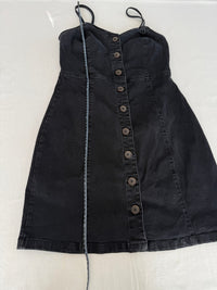 Robe en jean Mango - M - Noir -