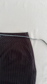 Pantalon tailleur Etam - 38 - Noir - à rayures