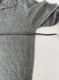 Pull col polo Camaïeu - M - Gris -