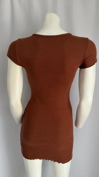 Robe mini Jennyfer - S - Marron -