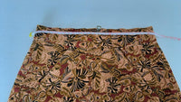 Jupe courte Zara Trafaluc velours - Xs - Orange -