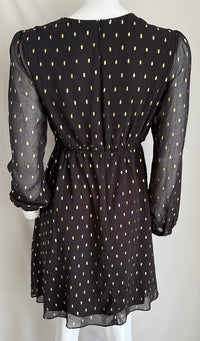 Robe Casual Glamorous - M - Noir Et Doré -