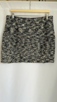 Jupe mini H&m - L - Noir et blanc -