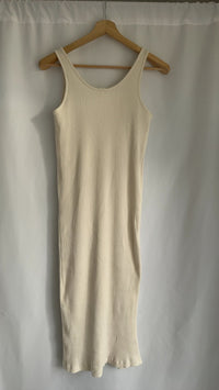 Robe midi H&m - L - Crème -