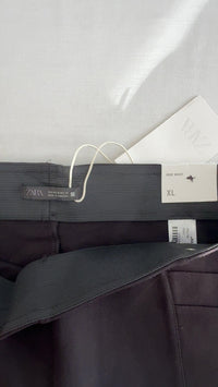 Pantalon slim Zara - Xl - Noir