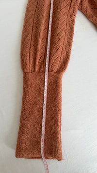 Gilet ajouré Sans marque - M - Orange -