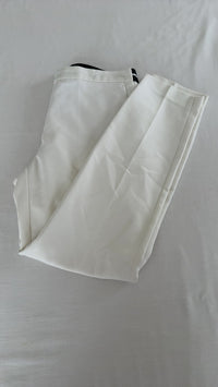 Pantalon slim Zara - M - Blanc