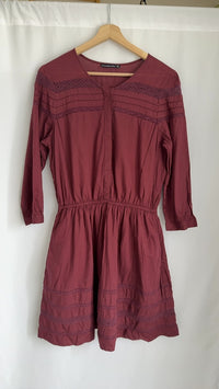 Robe courte Abercrombie & Fitch - Xl - Bordeaux