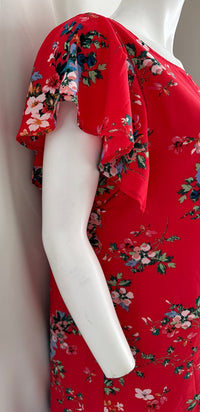 Robe Casual Promod - 42 - Rouge - Fleurie