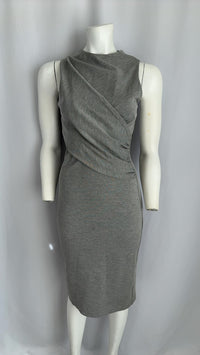 Robe midi Mango - M - Gris -