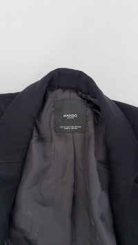 Manteau long Zara - Xs - noir -